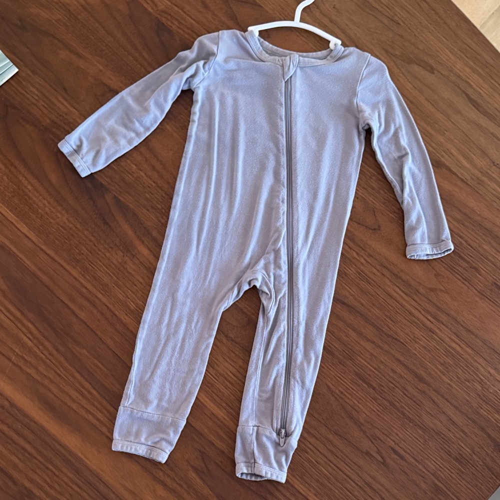 Kyte BABY Soft Gray Kids Footie